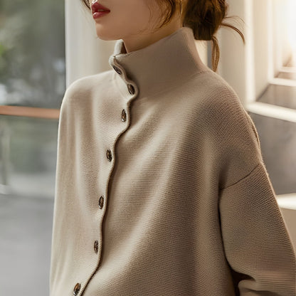 Evelynn - Pulover elegant din tricot cu guler înalt pentru femei