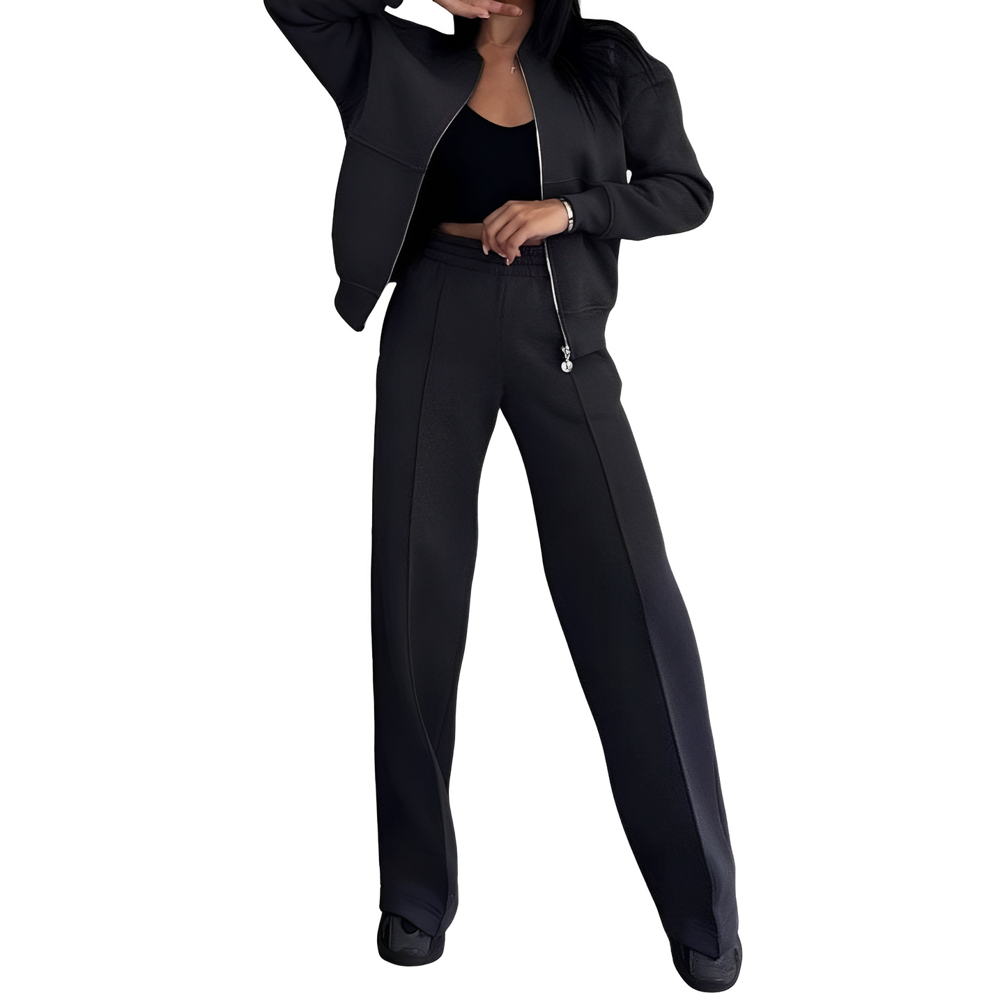 Nina - Set de lounge modern din două piese pentru femei