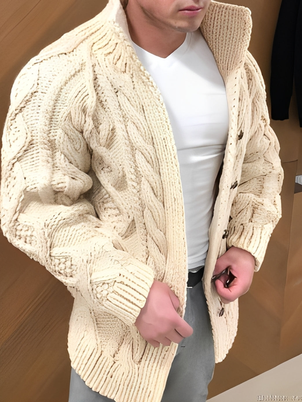 Donovan - Cardigan masculin răcoros și elegant