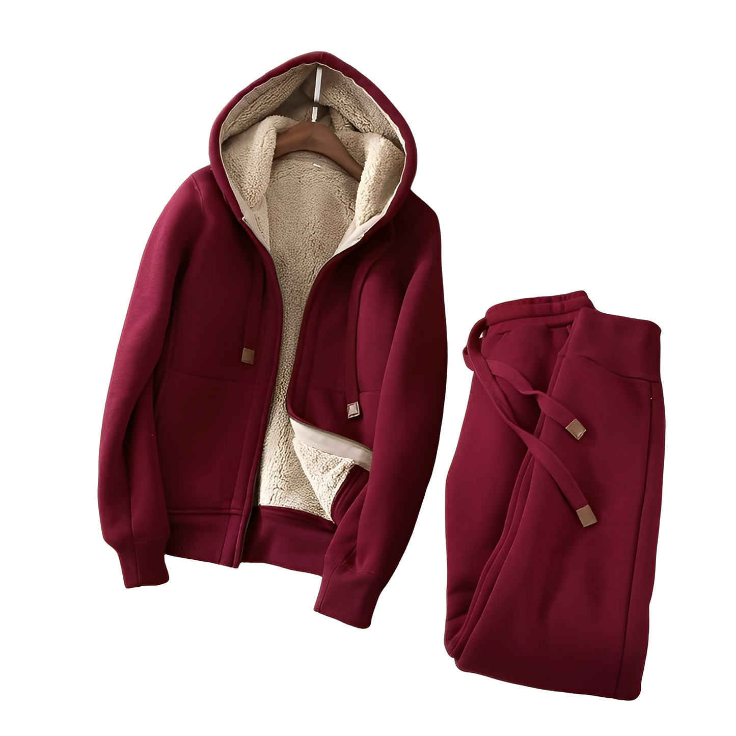 Monica - Set confortabil de hanorac și pantaloni pentru bărbați