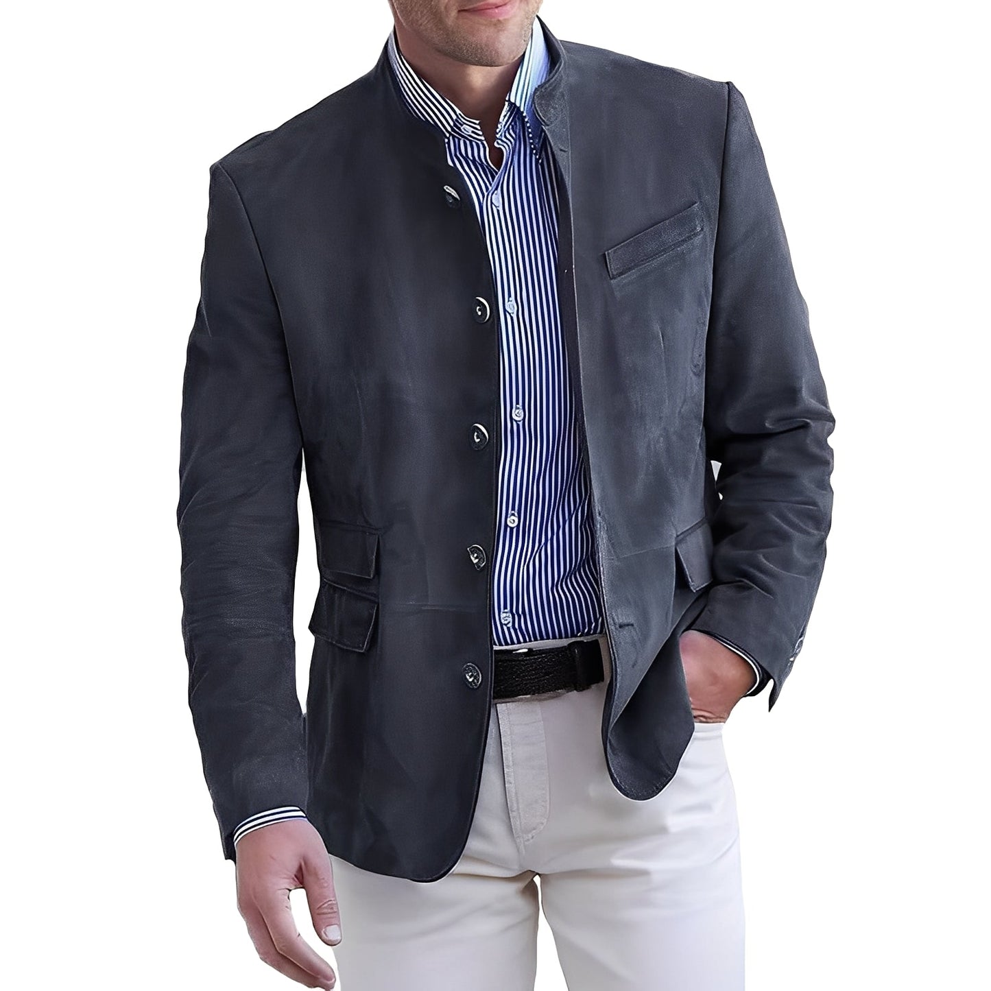 Hervey - Jacheta Blazer Moderna pentru Barbati