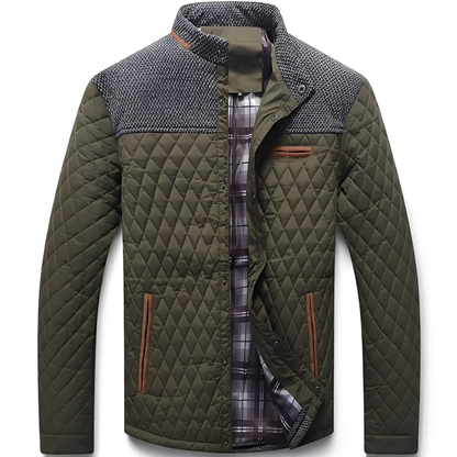 Alvin - Geacă matlasată casual pentru bărbați