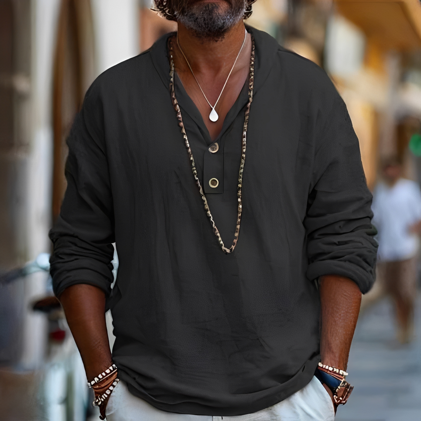 Xavier - Cămașă de vară relaxată pentru bărbați