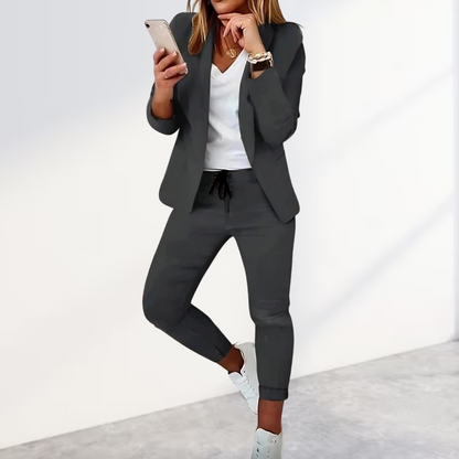 Amélie – Sacou Elegant și Pantaloni Asortați