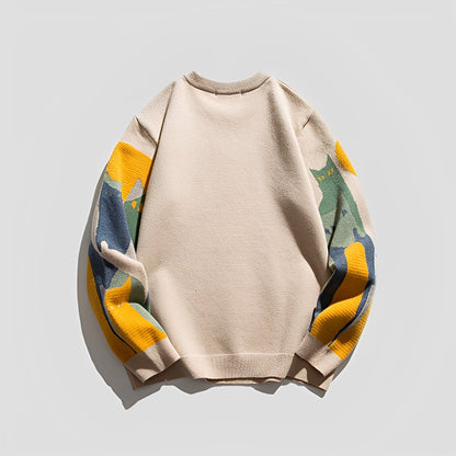 Davin - Pulover elegant cu imprimeu pentru bărbați