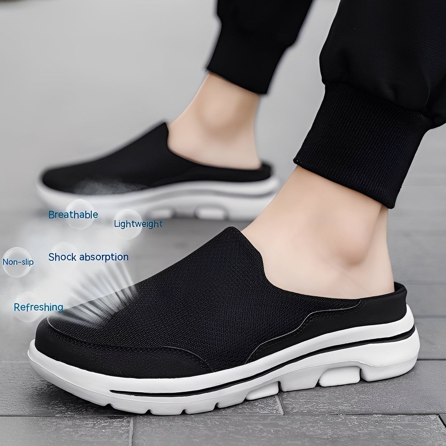 Harrison - Pantofi cu intrare facilă și talpă moale