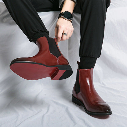 Kennith - Cizme Chelsea din piele, casual și elegante pentru bărbați