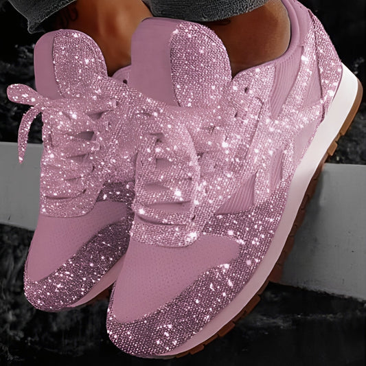 Kaycee - Sclipitor, casual Muffin-pantofi sport pentru femei
