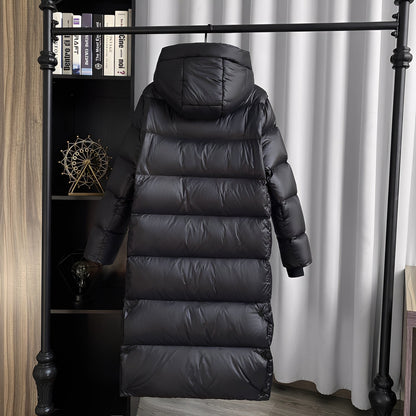 Mildred - Haină lungă cu puf, stil casual, pentru femei