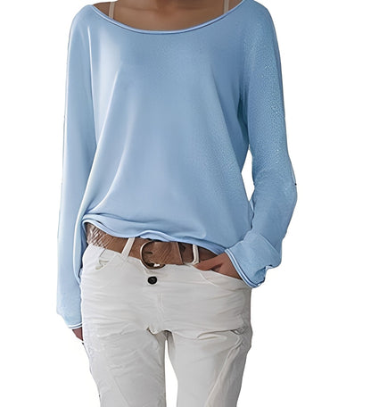 Béatrice - Pulover subțire din tricot pentru femei