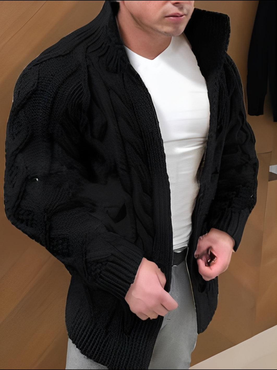 Donovan - Cardigan masculin răcoros și elegant