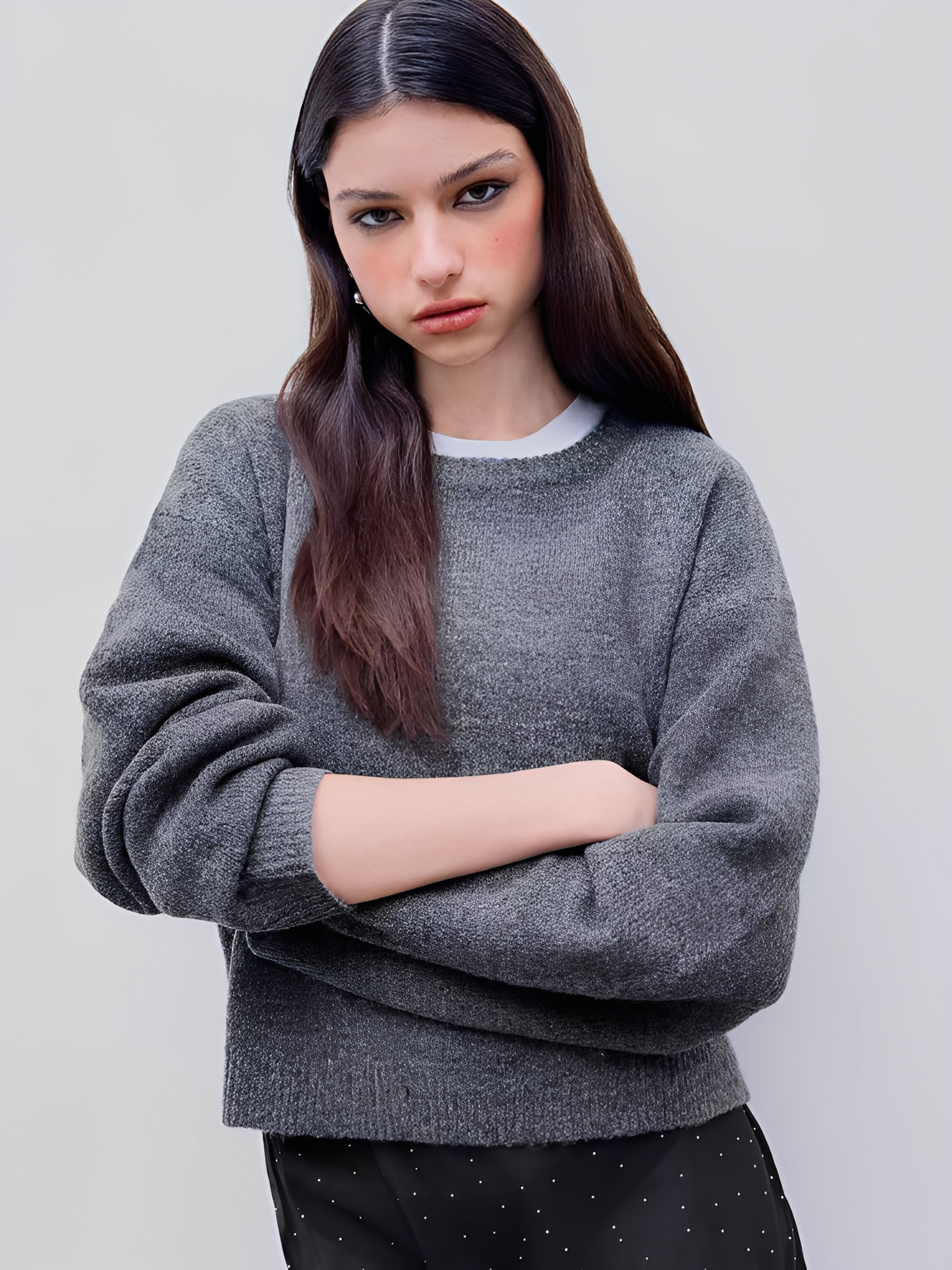 Luvenia - Pulover lejer și cald din poliester pentru dame