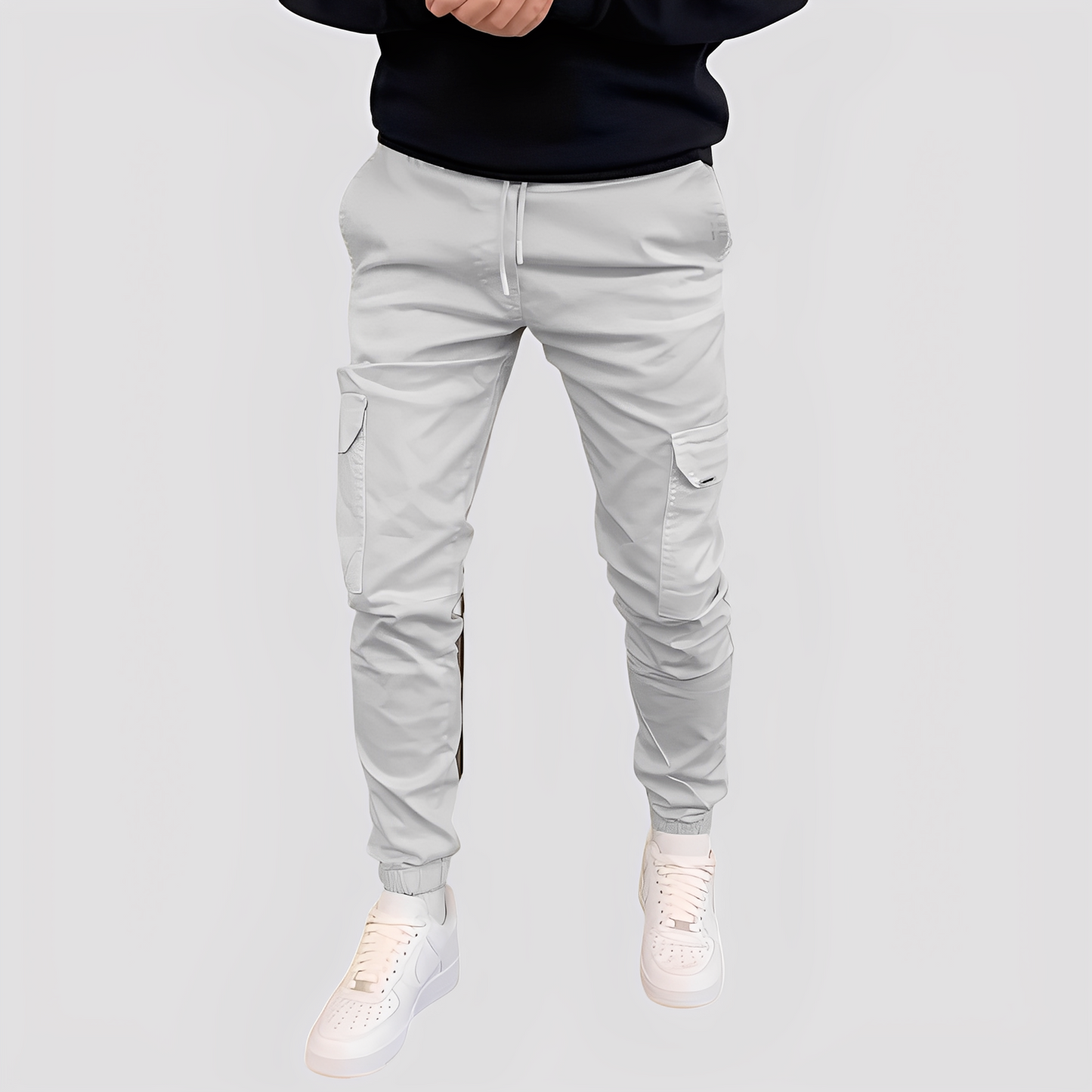 Brandon - Cargo-Pantaloni de Trening Stilați pentru Bărbați
