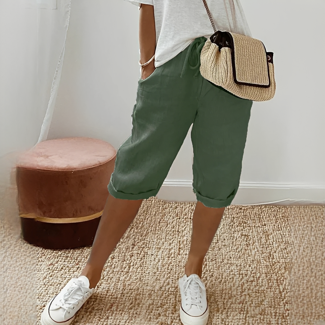 Marlinda - Pantaloni scurți de vară moderni pentru femei