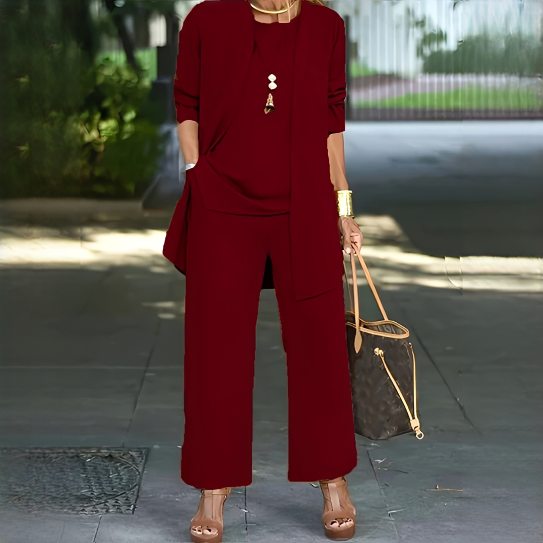 Aurella - Set elegant de trei piese pentru femei