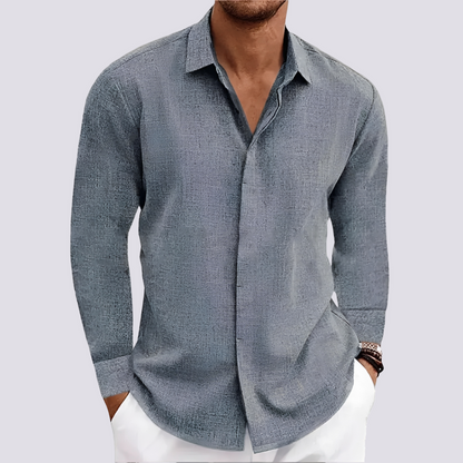 Joseph - Cămașă casual pentru bărbați cu mâneci lungi