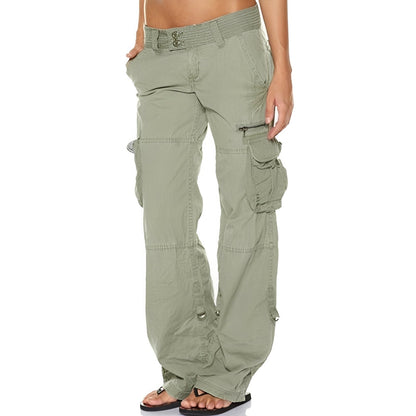 Matilda - Pantaloni cargo eleganți, cu croială relaxată, pentru femei