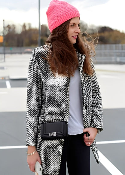 Pamelia - Palton lung la modă pentru femei