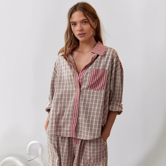 Elenora - Set de pijama confortabil și ușor din două piese pentru femei