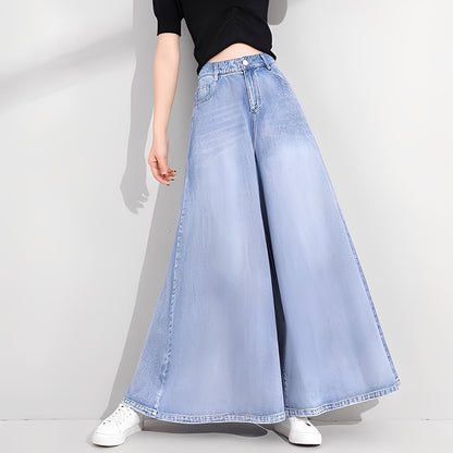 Jasmine - Blugi eleganți cu picior larg pentru femei