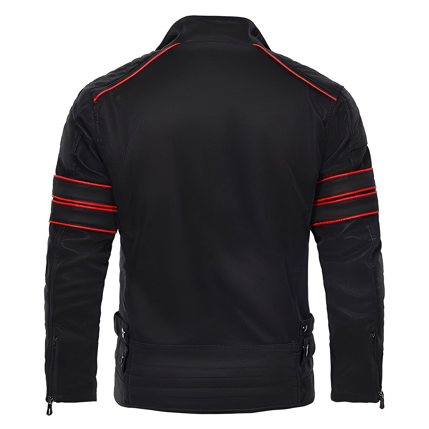 Jerold - Geacă de piele sofisticată pentru motocicliști, pentru bărbați