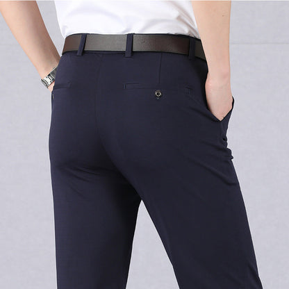 Beckett - Pantaloni de costum lejeri și elastici pentru bărbați