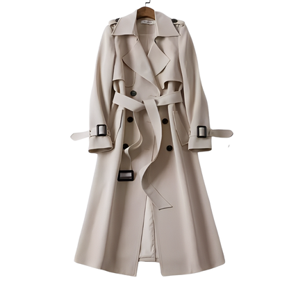 Patricia - Trenchcoat elegant cu butoane pentru dame