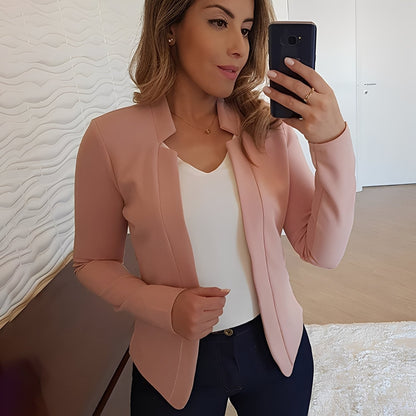 Marsha - Jachetă elegantă cu guler cu rever pentru femei