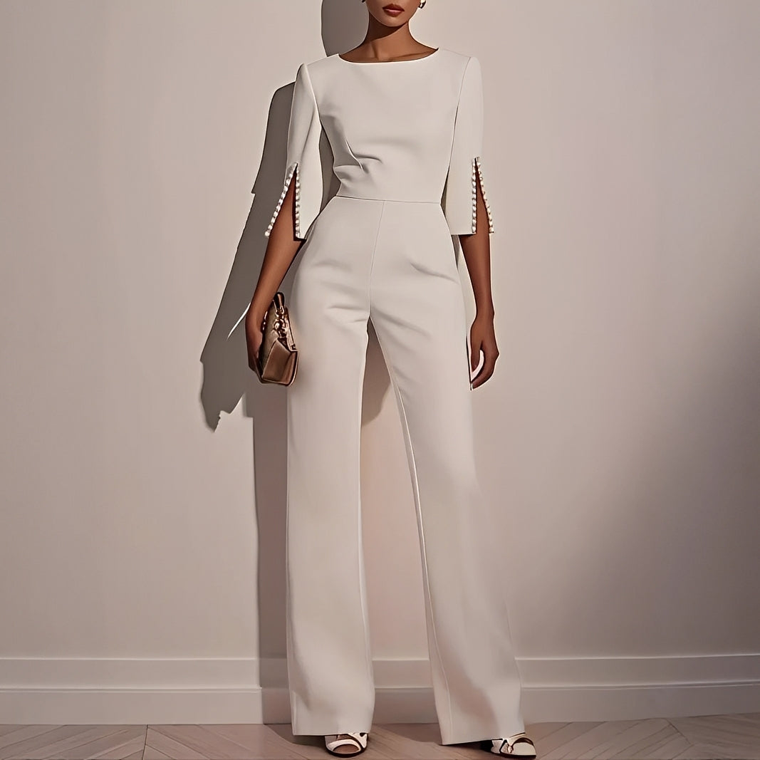 Gretel - Salopetă șic și elegantă cu mâneci clopot pentru femei