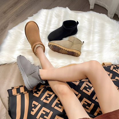 Rozanne - Cizme scurte de iarnă casual pentru femei