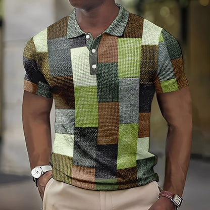Reginald - Stil polo bărbătesc multicolor