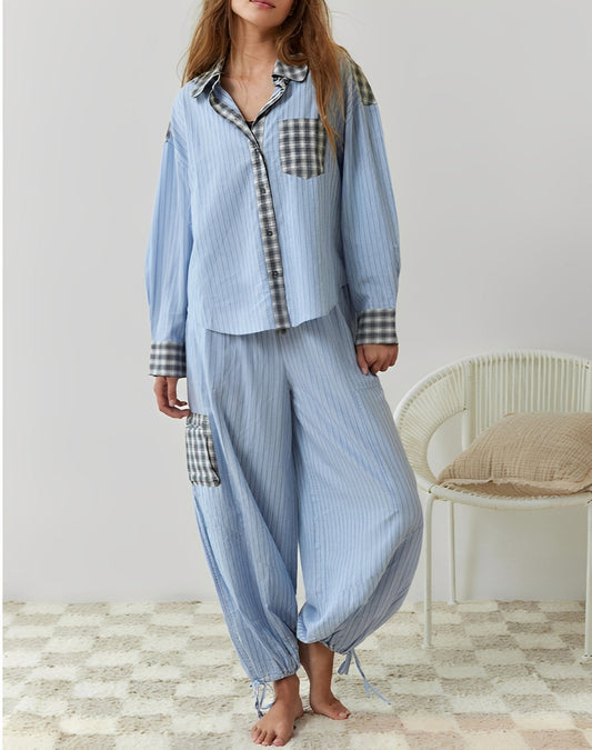Sabrina - Set pijama casual, relaxat pentru femei