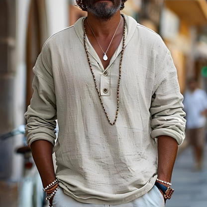 Xavier - Cămașă de vară relaxată pentru bărbați