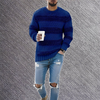 Kenzo - Pulover bărbătesc cu dungi catifelate