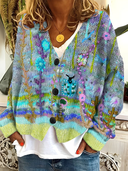 Daphné - Pulover confortabil și colorat pentru femei