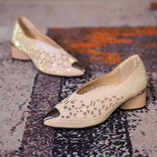 Priscille - Sandale elegante din plasă pentru femei