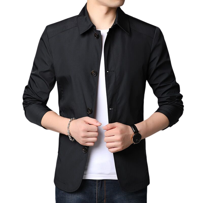 Fredric - Jachetă lejeră, largă, rezistentă la apă pentru bărbați