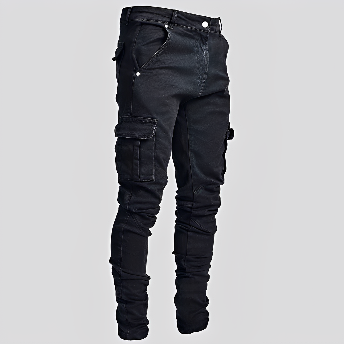 Owen - Blugi casual din denim cu buzunare multiple pentru bărbați