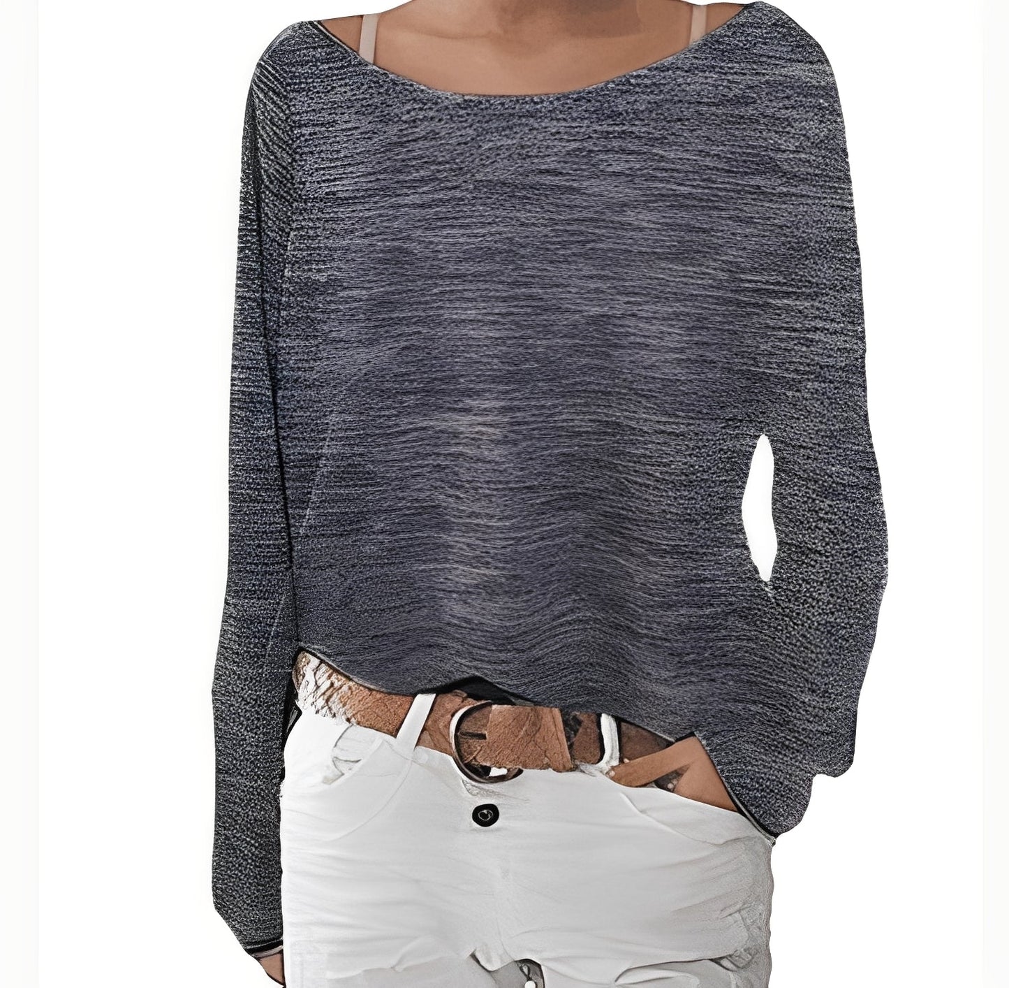 Béatrice - Pulover subțire din tricot pentru femei