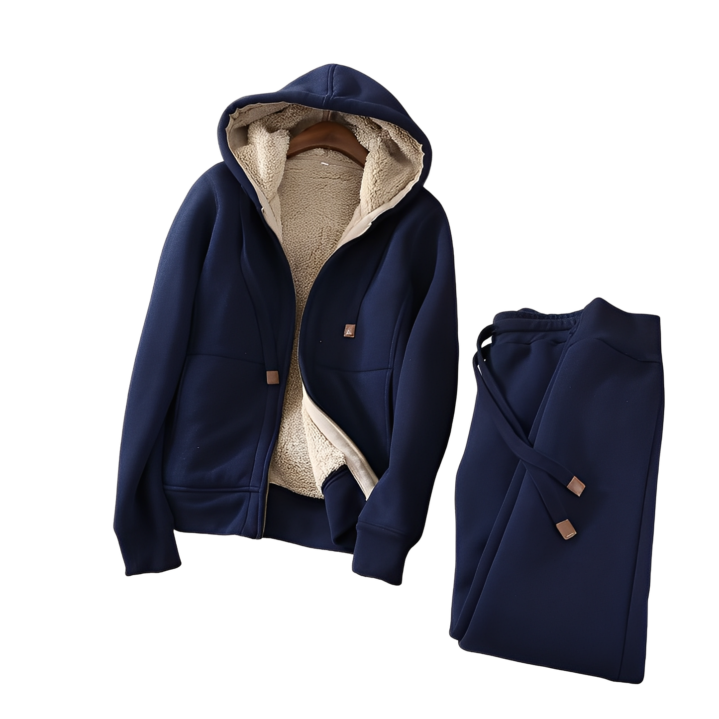 Monica - Set confortabil de hanorac și pantaloni pentru bărbați