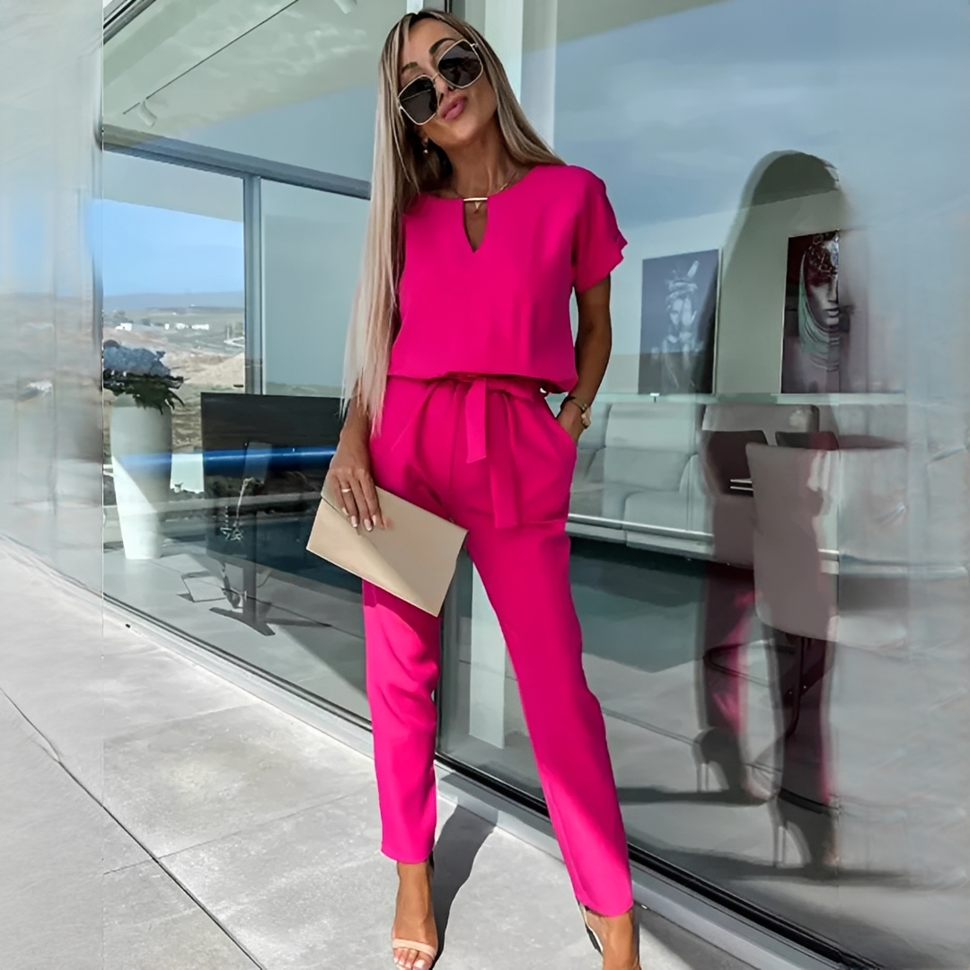 Annafe - Salopetă de vară elegantă pentru femei