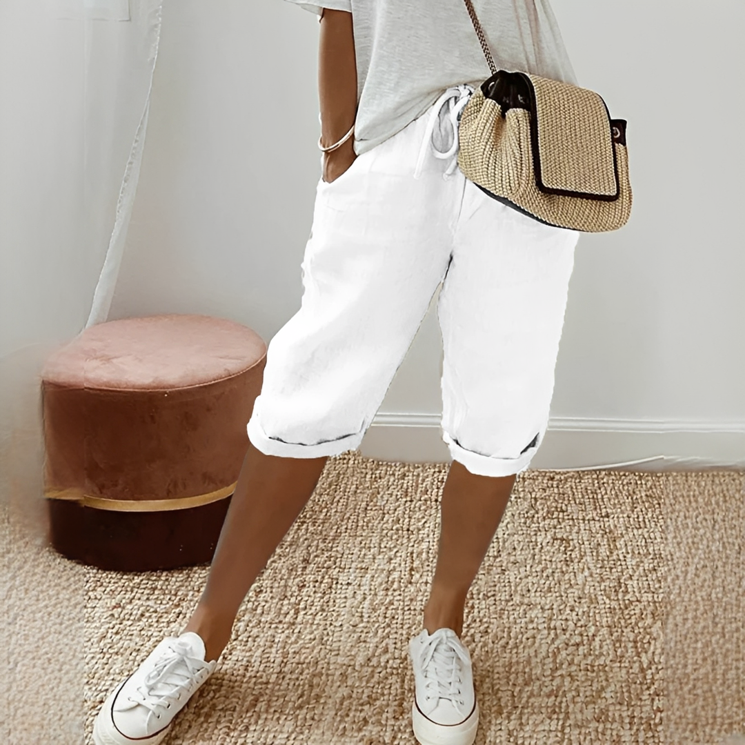 Marlinda - Pantaloni scurți de vară moderni pentru femei