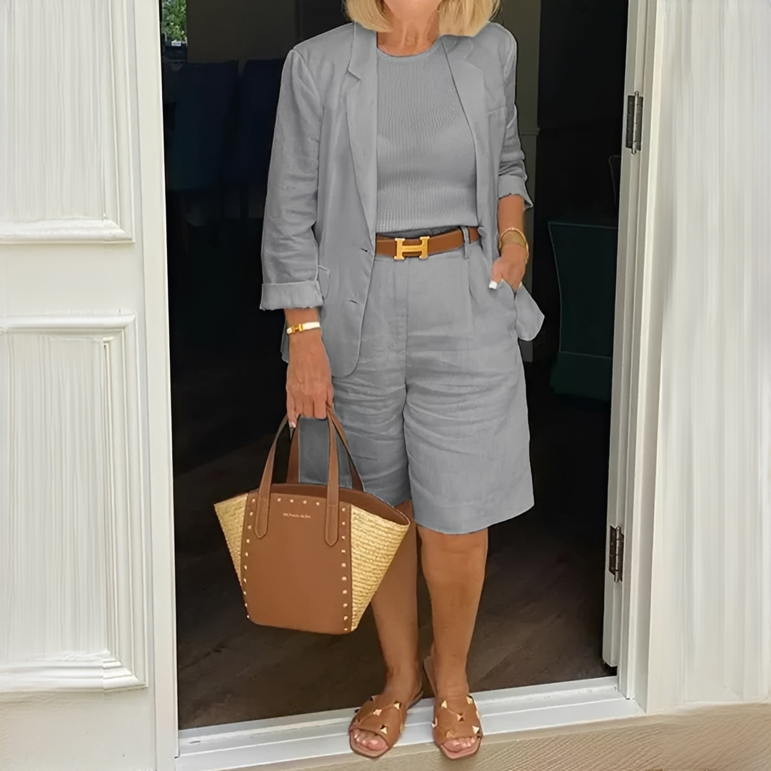 Charise - Set feminin rafinat pentru vară