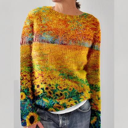 Liliane - Pulover din lână de iarnă pentru femei