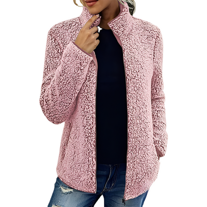 Larissa - Jachetă fleece elegantă și călduroasă pentru femei