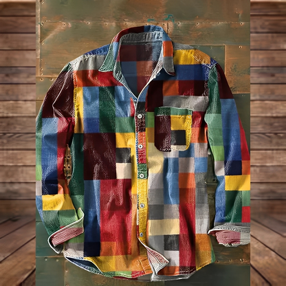 Gontran - Cămașă elegantă cu buzunar practic pentru bărbați