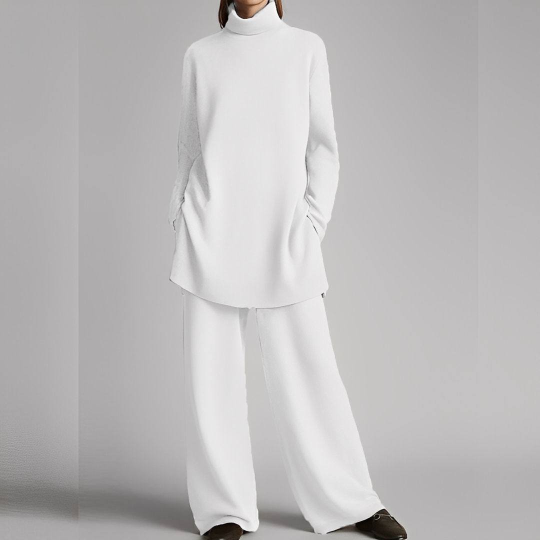 Mireille - Set de pulover și pantaloni casual de iarnă pentru femei