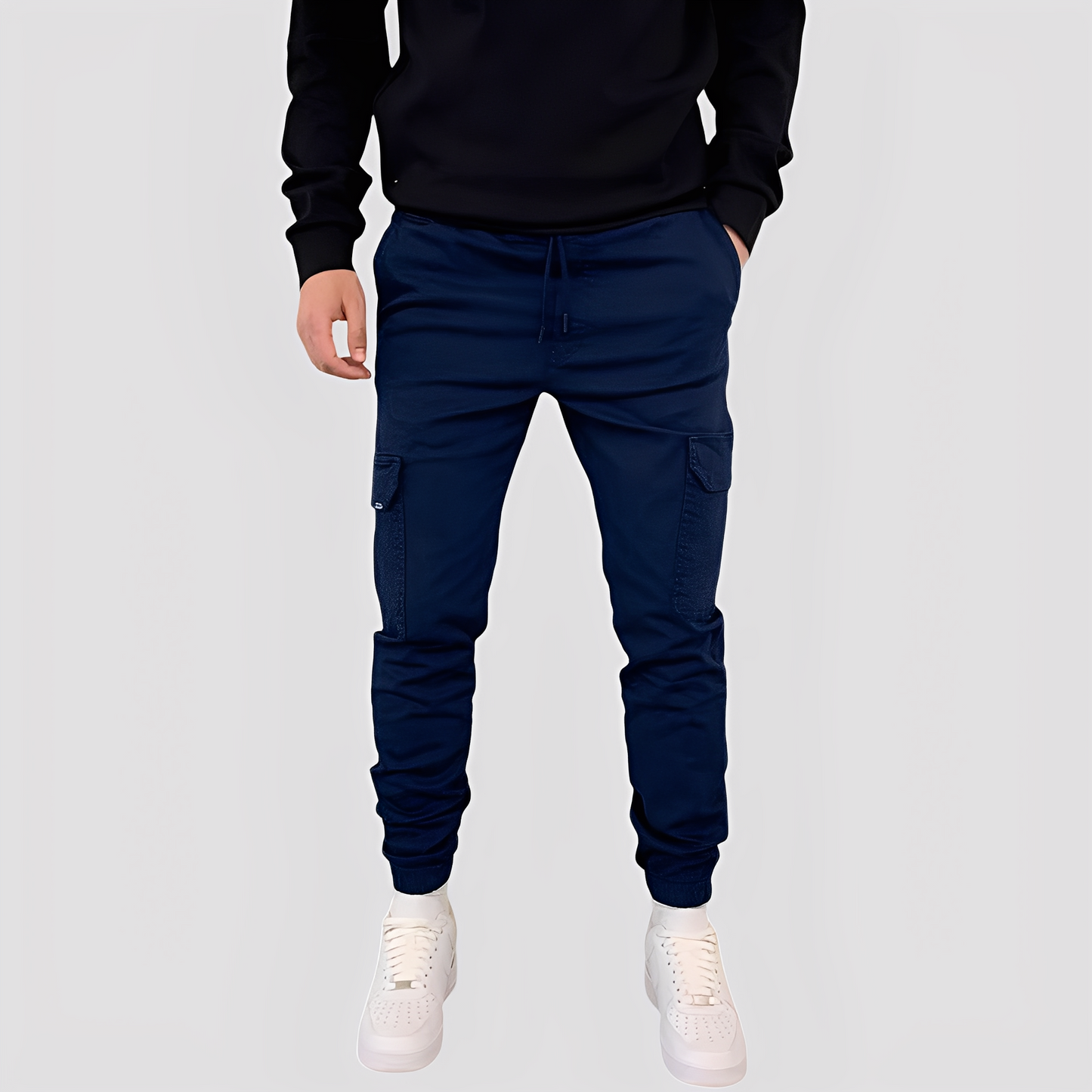 Brandon - Cargo-Pantaloni de Trening Stilați pentru Bărbați
