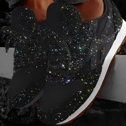 Kaycee - Sclipitor, casual Muffin-pantofi sport pentru femei