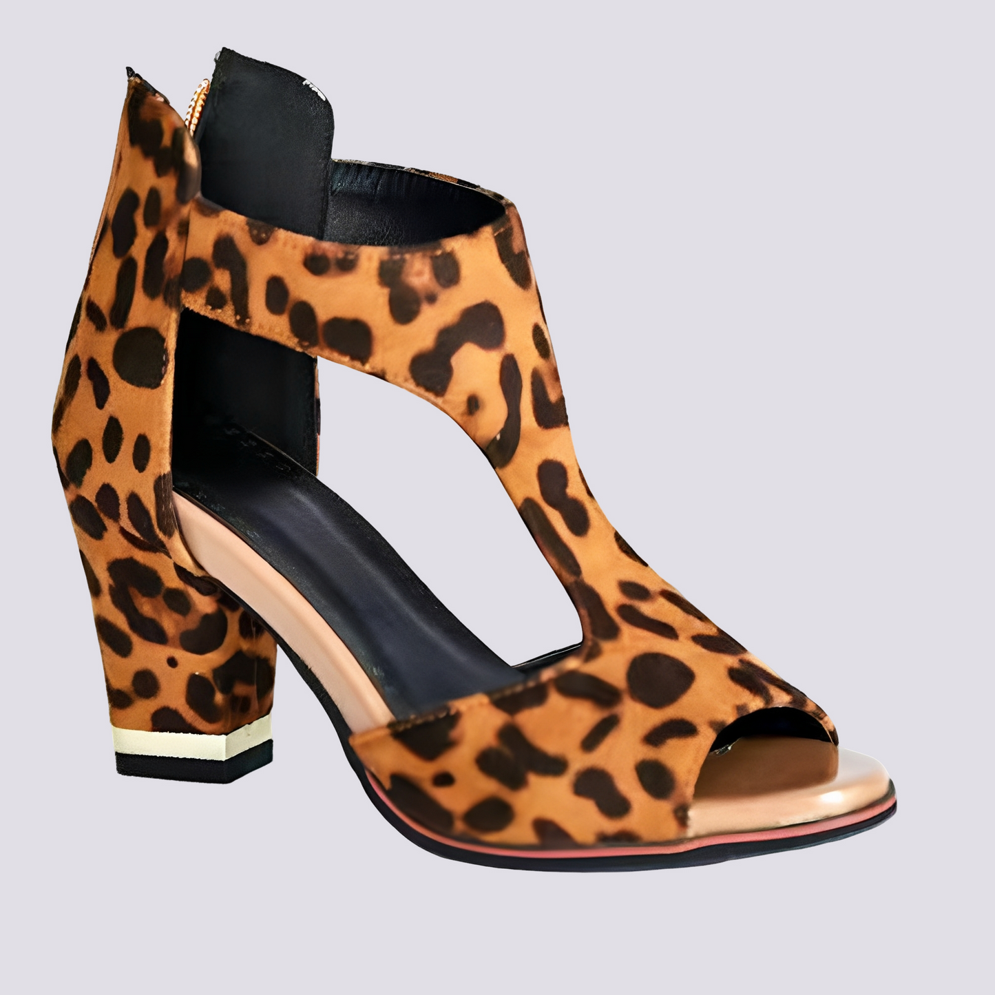 Monica - Sandale elegante pentru femei cu fermoar